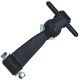 Heavy Duty Rubber Bonnet Clamp with Zinc Plated Fittings